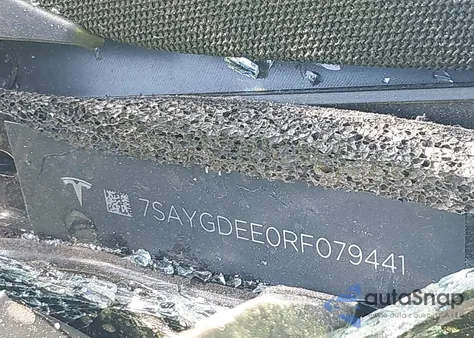 2024 Tesla Model Y Long Range Dual Motor All-Wheel Drive из США, поврежденный, VIN 7SAYGDEE0RF079441